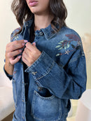 09985 Overshirt FLORAL