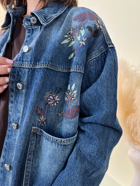 09985 Overshirt FLORAL