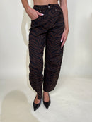10016 Pantalone BARREL ZEBRA