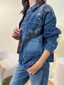 09985 Overshirt FLORAL