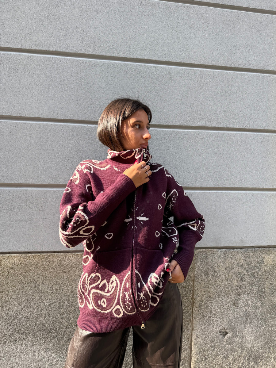 10054 Giubbino BANDANA ZIP