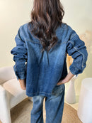 09985 Overshirt FLORAL