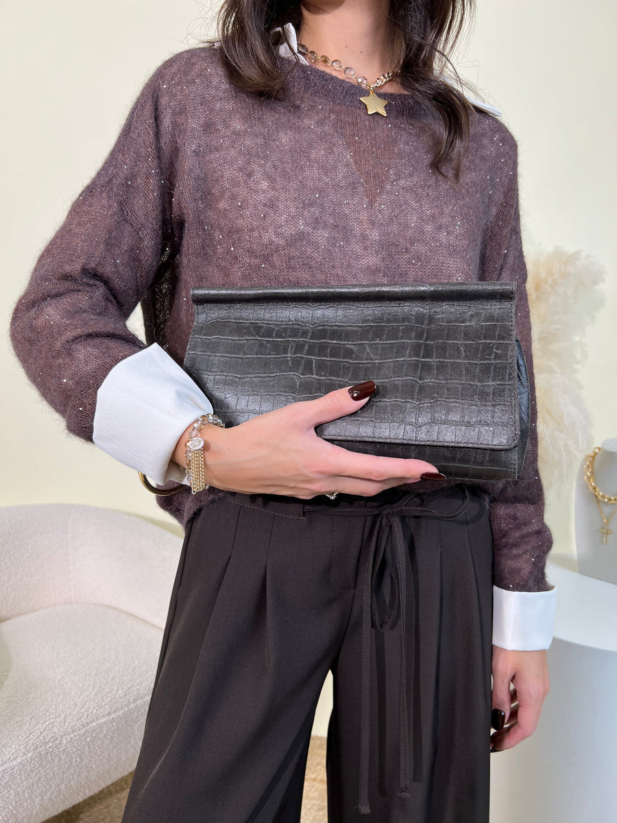 10149 Borsa CLUTCH COCCO