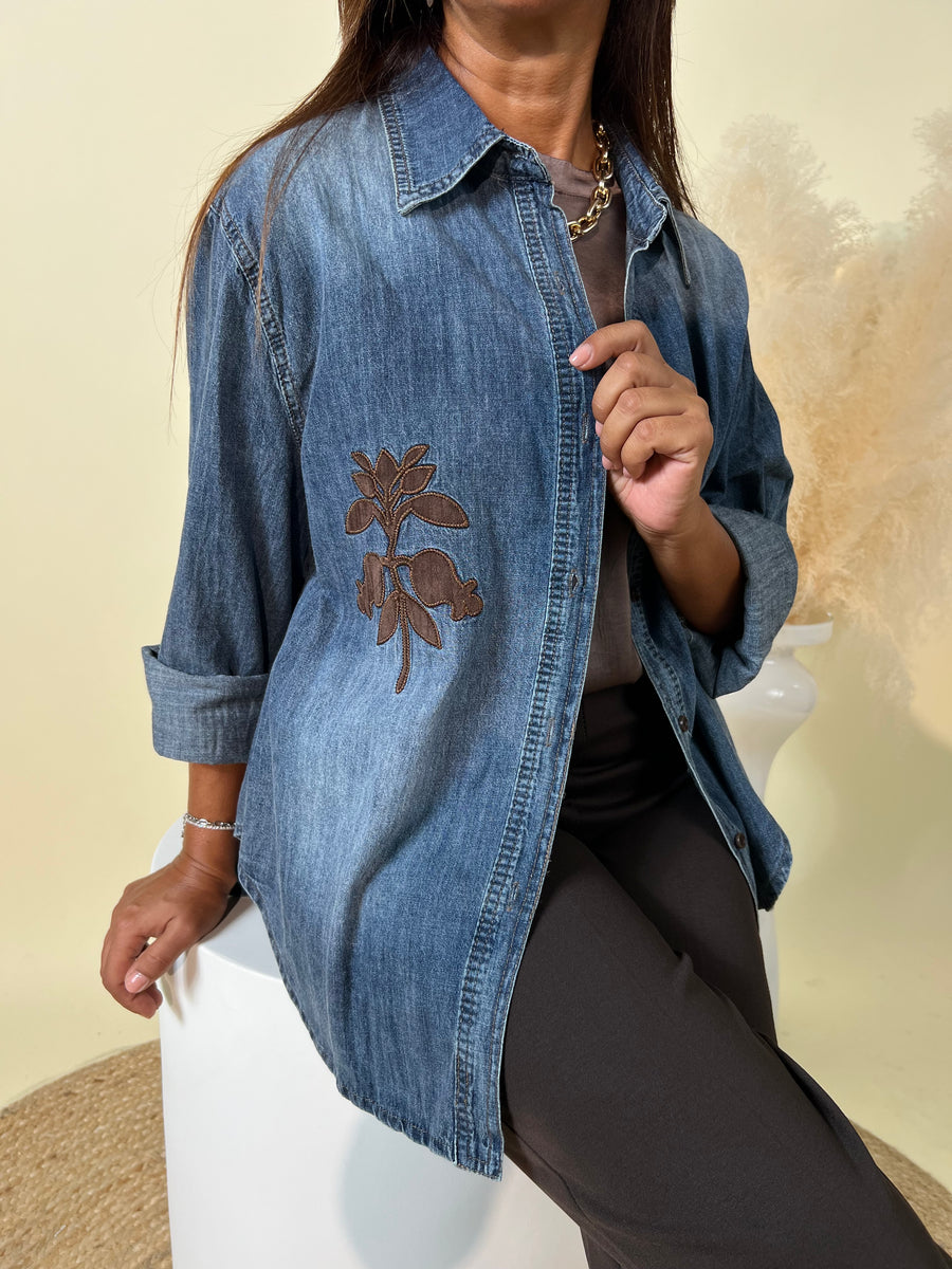 10001 Camicia TEXANINA