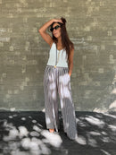 Pantalone PALAZZONE RIGATO