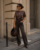 T-shirt BASIC SATIN