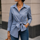 Camicia NODO RIGATA